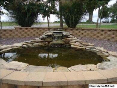 Water feature in front yard