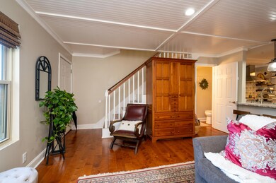 living room to stairway & front door