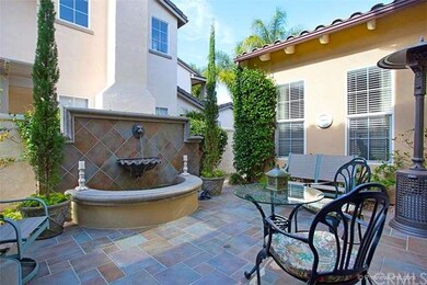 This peaceful courtyard setting is accented by the