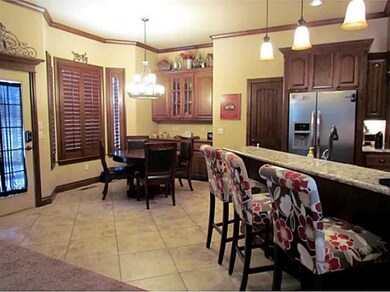 Kitchen. Dining room w/built in & 1/2 bath.