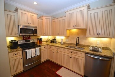 Kitchen with granite countertops
