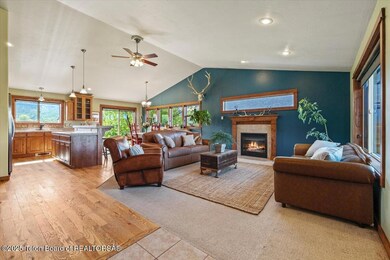 Living Room Kitchen + Dining Room