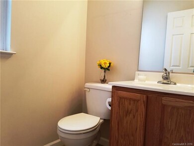 1/2 bath on the main level.