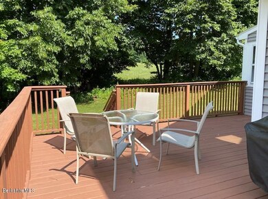 Rear deck