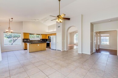 Tile floors, granite counter tops
