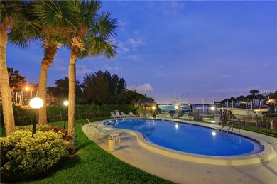 Beautiful Night Pool Area