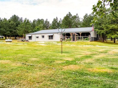 Front side of shop with living quarters
