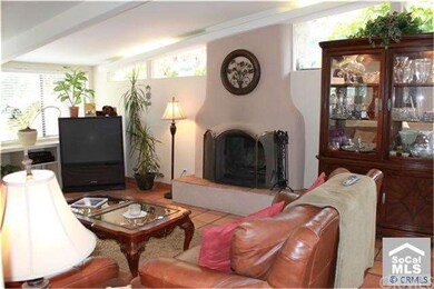 wood fireplace