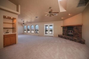 Living room and bar