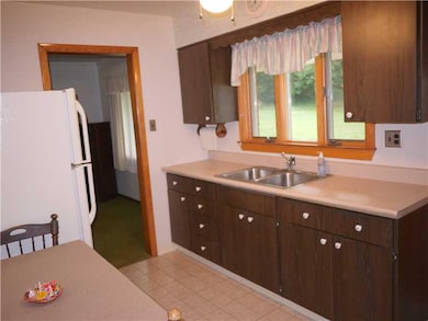 Kitchen. Notice the calming view while you do the 