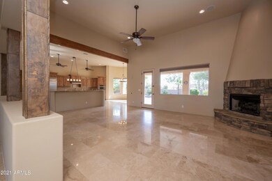 Great room looking towards kitchen