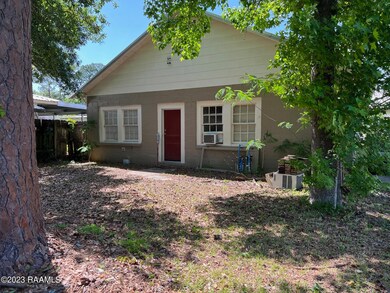 Rear of building