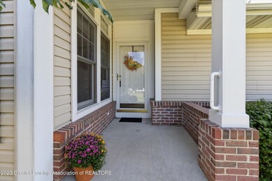 Covered front porch