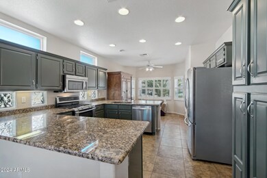Stainless Steel Appliances in Kitchen