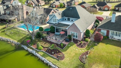 AERIAL OF BACK YARD