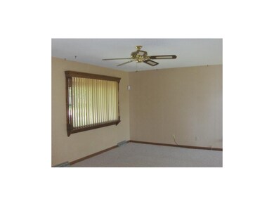 Living room with picture window