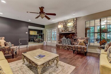 Beautiful Stone Fireplace and More