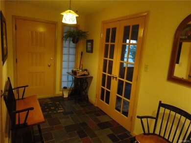 Step into the foyer of this lovely home. The Frenc