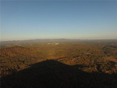 Aerial view featuring a mountain view