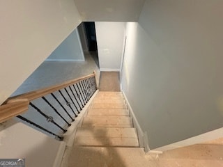 Stairs to basement
