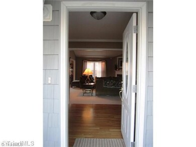 Entry. Front entry with wood flooring -  so inviting