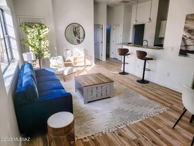 Living Area and Breakfast Bar