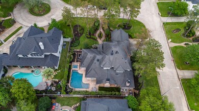 This is a corner and cul-de-sac lot with a full three car garage tucked in the back of this peaceful neighborhood.