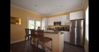 Large kitchen with island