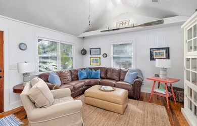 Original hardwood, tongue and groove ceilings and