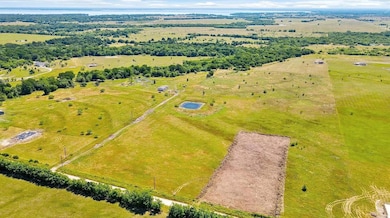 Aerial view with a rural view