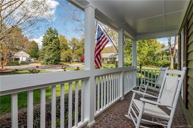 Wonderful rocking chair front porch.