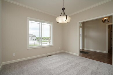 Main Floor Flex Room, can be an office or dining r
