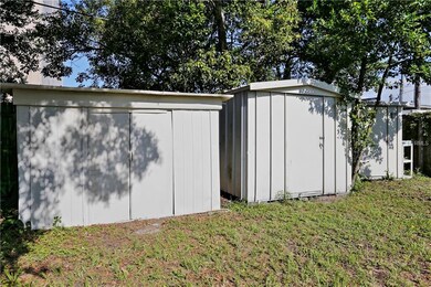 Three sheds