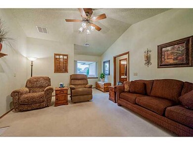 Living Room. Living room looking towards picture w