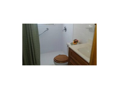 Handicap accessible walk-in shower