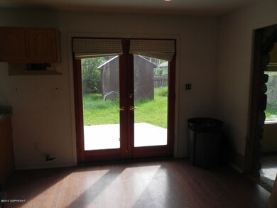 French Doors to Back Yard