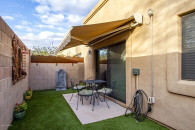 Back patio w wind sensor awning