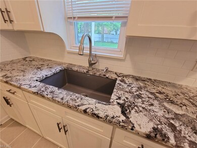 New Granite, Sink, Faucet, and Backsplash!