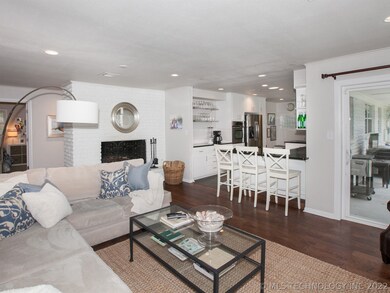 The family room is where everyone lounges and watc