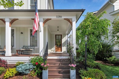 Welcoming front walkway and porch.