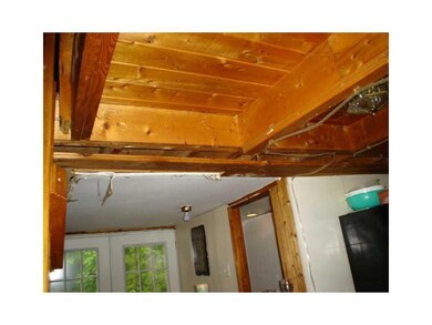Other. Ceiling near back deck French...