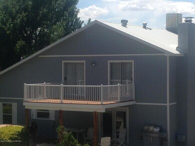 Newly remodeled deck