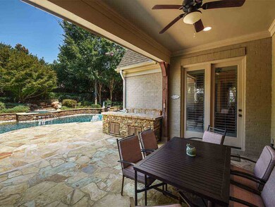 Perfect covered area for outdoor dining and relaxi