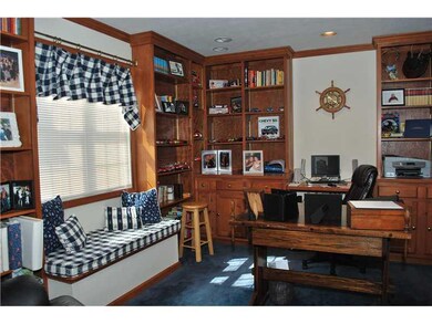Executive Office/Suite. Right thru those French gl