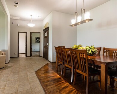 Front entry with formal dining room just to the le
