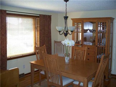 Dining Room. This room also has hardwood floors.