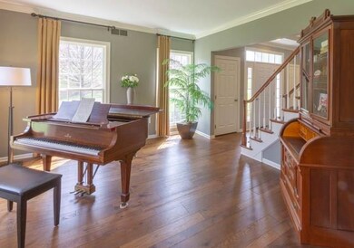 Living room / Piano room to right of front entranc