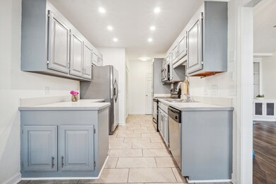 Spacious kitchen with All Stainless Steel Appliances