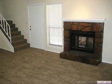 Wood Burning FireplaceStairs has Landing part way