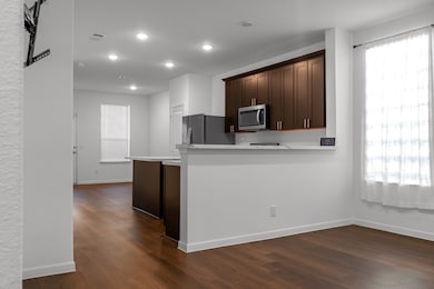 Open concept towards Kitchen